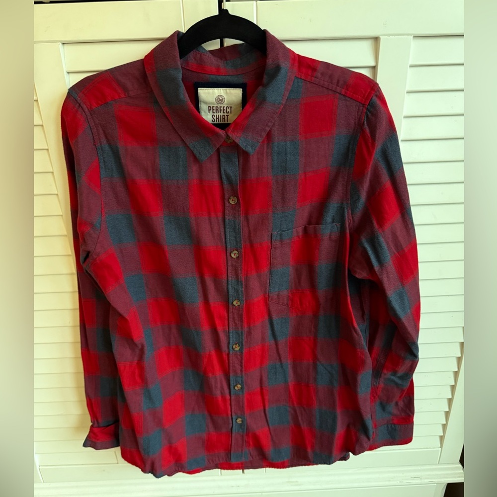SO Red and Black Checkered Men's Shirt